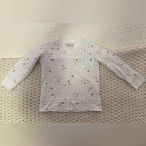 The Beaufort Bonnet Company White Floral Long Sleeve Top